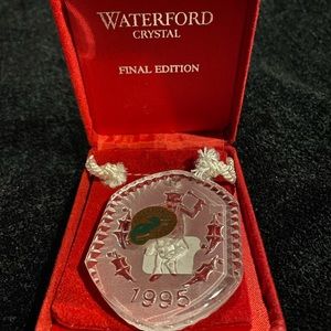 3 for $80 Waterford Crystal ornament 1995